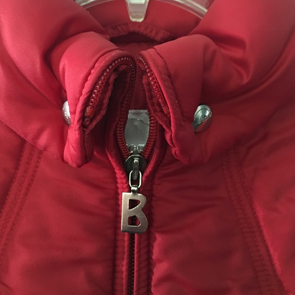 VINTAGE Bogner Cherry Red Winter Coat!😍💗 - Picture 4 of 12